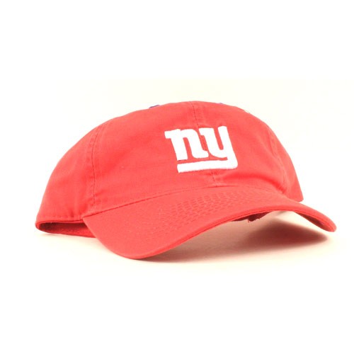 Wholesale NFL Caps - New York Giants Hats - Red Slouch Hats - $8.50 Each - Wholesale New York Giants Product - Giants Merchandsie