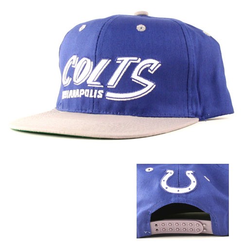 Wholesale Snap Back Hats - Indianapolis Colts - Flat Bill Caps - $12.00 Each 2