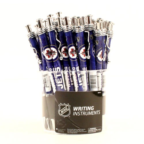 Winnipeg Jets Pens - 48Count Pen Display - $36.00 Per Display - Winnipeg Jets