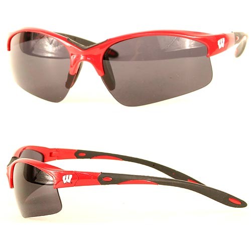 Wisconsin Merchandise - Badgers Sunglasses - WINGS - 12 Pair For $60.00 - Wisconsin Badgers