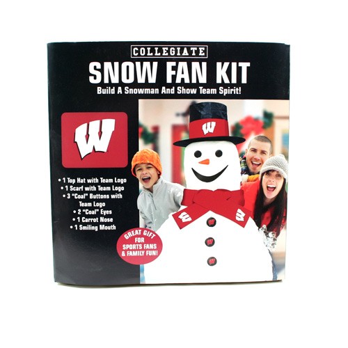 Wisconsin University - Snow Fan Kit - 12 For $30.00 - Wisconsin Badgers