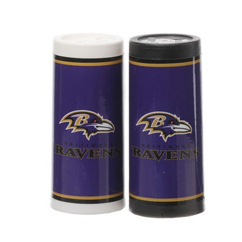 Baltimore Ravens - Filled Salt And Pepper Shaker Sets - 12 Sets For $18.00 - Wholesale Baltimore Ravens Products - Baltimore Football 2