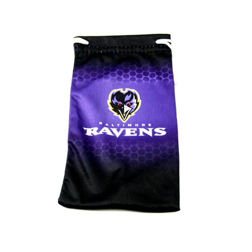 Baltimore Ravens - Micro Fiber Sunglass Bags - 12 For $18.00 - Wholesale Baltimore Ravens Products - Baltimore Football