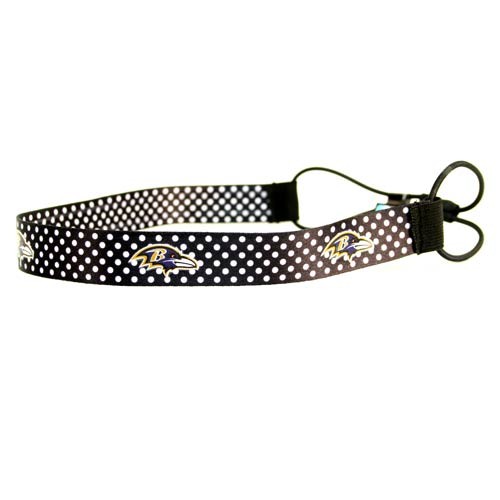 Baltimore Ravens - Polka Dot Headbands - 12 For $30.00 - Wholesale Baltimore Ravens Products - Baltimore Football