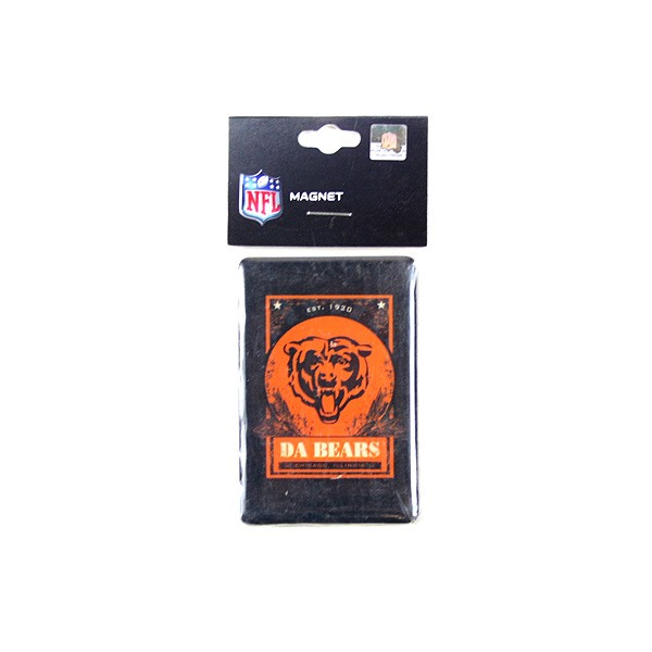 Chicago Bears - 2"x3" Team Spirit Magnets - 12 For $18.00 - Wholesale Chicago Bears Products - Bears Merchandise 2