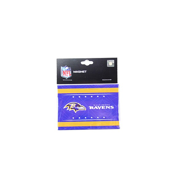 Baltimore Ravens Merchandise - 3.5"x2.5" GEO Style Magnets - 12 For $18.00 - Wholesale Baltimore Ravens Products - Baltimore Football