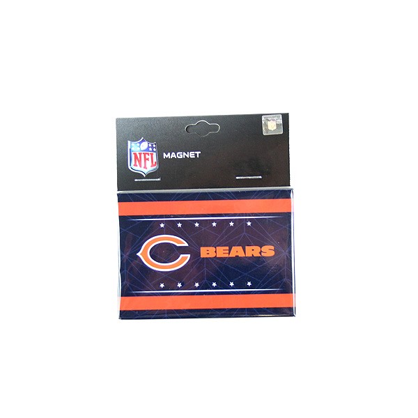 Chicago Bears Merchandise - 3.5"x2.5" GEO Style Magnets - 12 For $18.00 - Wholesale Chicago Bears Products - Bears Merchandise 2
