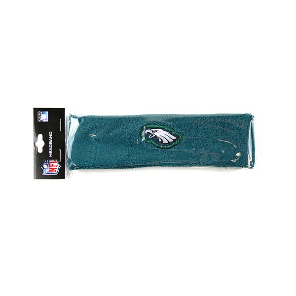Philadelphia Eagles Wholesale - Terri Cloth Embroidered Headbands - 12 For $48.00 - Wholesale Philadelphia Eagles Product - Eagles Merchandise 2