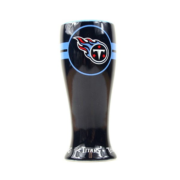 Tennessee Titans Merchandise - Ceramic Pilsner 2.5OZ Shotglass - 12 For $48.00 - Wholesale Tennessee Titans Product - Titans Merchandise 2