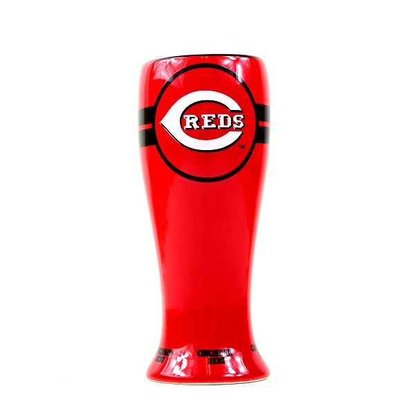Cincinnati Reds Merchandise - Ceramic 2.5OZ Pilsner Shotglass - 2 For $10.00 - Wholesale Cincinnati Reds Products - Reds Merchandise 2