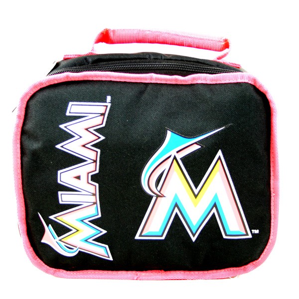 Miami Marlins Wholesale - Insulated SACKED Style Lunch Bags - 12 For $48.00 - Wholesale Miami Marlins Products - Marlins Merchandise 2