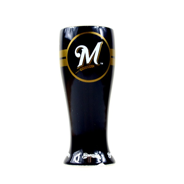 Milwaukee Brewers Merchandise - Ceramic 2.5OZ Pilsner Shotglass - 12 For $48.00 - Wholesale Milwaukee Brewers Products - Brewers Merchandise