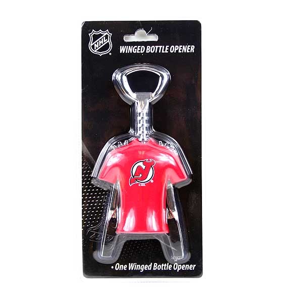 New Jersey Devils Hockey - Winged Bottle Opener - 2 For $8.00 - New Jersey Devils