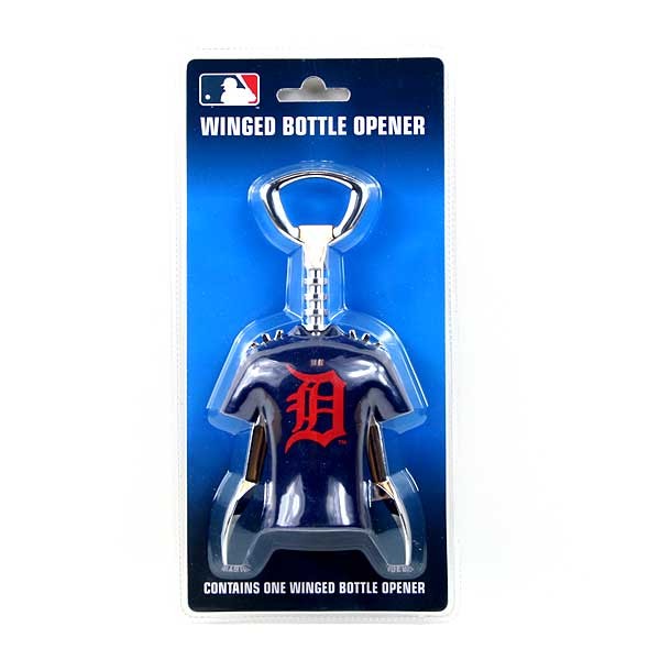 Wholesale MLB Merchandise - Detroit Tigers - Winged Bottle Opener - 2 For $8.00 - Wholesale Detroit Tigers Products - Tigers Merchandise