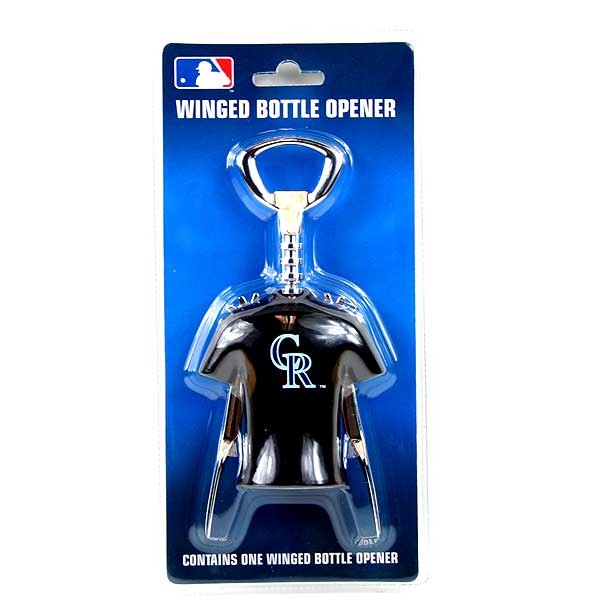 Colorado Souvenirs - Rockies Winged Bottle Opener - 2 For $8.00 - Wholesale Colorado Rockies Products - Rockies Merchandise