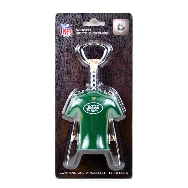 Jets Merchandise - Winged Bottle Opener - 2 For $8.00 - Wholesale New York Jets Products - Jets Merchandise