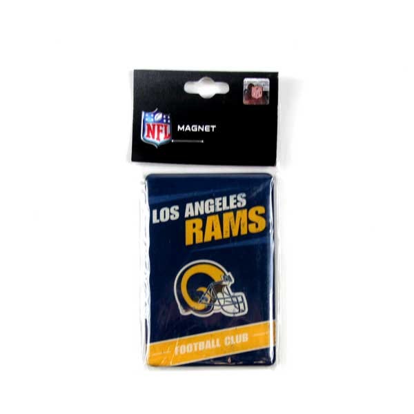 Los Angeles Rams - 2"x3" Fridge Magnets - 12 For $18.00 - Wholesale Los Angeles Rams Products - Rams Merchandise