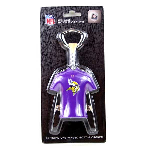 Minnesota Vikings Gear - Winged Bottle Opener - 2 For $8.00 - Wholesale Minnesota Vikings Products - Vikings Merchandise 2