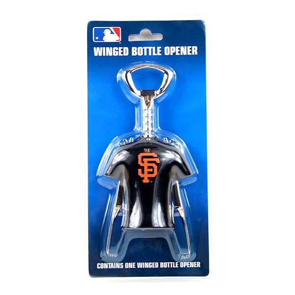 San Francisco Souvenirs - Giants Winged Bottle Opener - 12 For $42.00 - Wholesale San Francisco Giants Products - Giants Merchandise