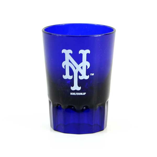 New York Mets Merchandise - Plastic Shotglasses - 12 For $12.00 - Wholesale New York Mets Products - Mets Merchandise