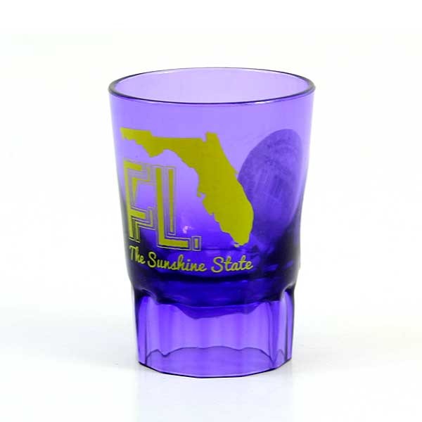 State Of Florida - Tourism Merchandise - Plastic Shotglasses - 24 For $12.00 - Florida State