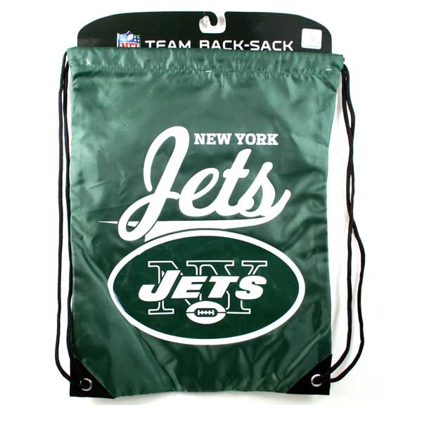 New York Jets Wholesale - Team Spirit Cinch Bags - 12 For $48.00 - Wholesale New York Jets Products - Jets Merchandise 2