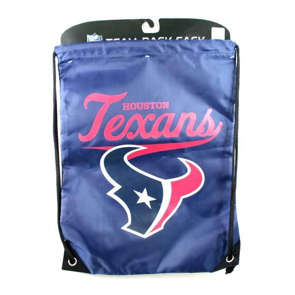 Wholesale Houston Texans - Team Spirit Back Sacks - 2 For $10.00 - Wholesale Houston Texans Products - Texans Merchandise