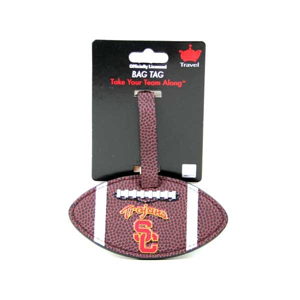 Wholesale NCAA Merchandise - USC Trojans - Football Luggage Tags - 12 For $30.00 - USC Trojans