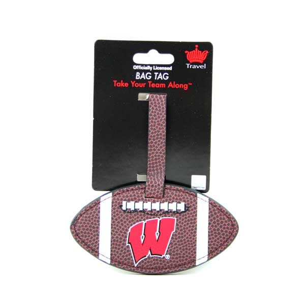 Wisconsin Badgers - Football Luggage Tags - 2 for $6.00 - Wisconsin Badgers