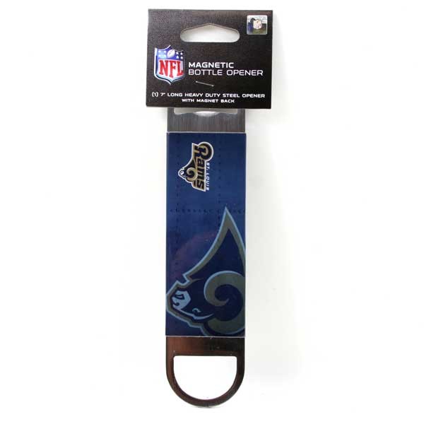 ST LOUIS RAMS - Pro Bottle Openers - Blowout - 12 For $12.00 - Wholesale Los Angeles Rams Products - Rams Merchandise