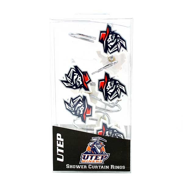 UTEP Miners Merchandise - Resin Shower Curtain Sets - 12 Sets For $42.00 - Other Teams