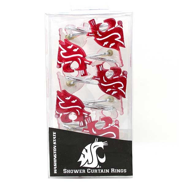 Washington State Merchandise - Resin Shower Ring Sets - 12 Sets For $42.00 - Washington State