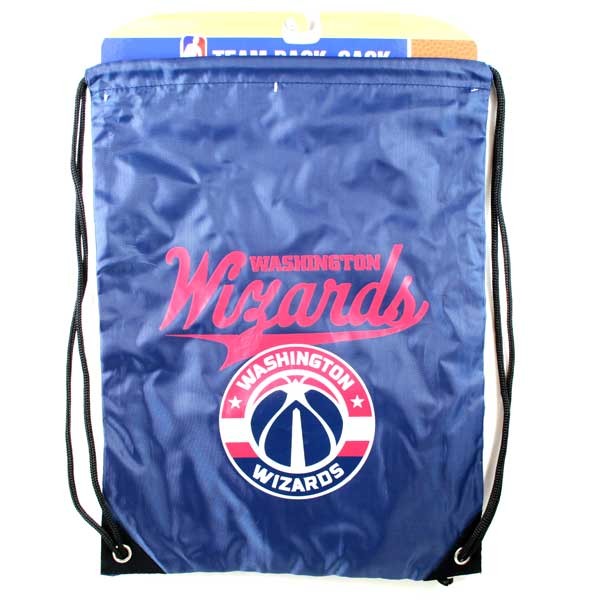 Washington Wizards Merchandise - Team Spirit Back Sacks - 12 For $48.00 - Washington Wizards