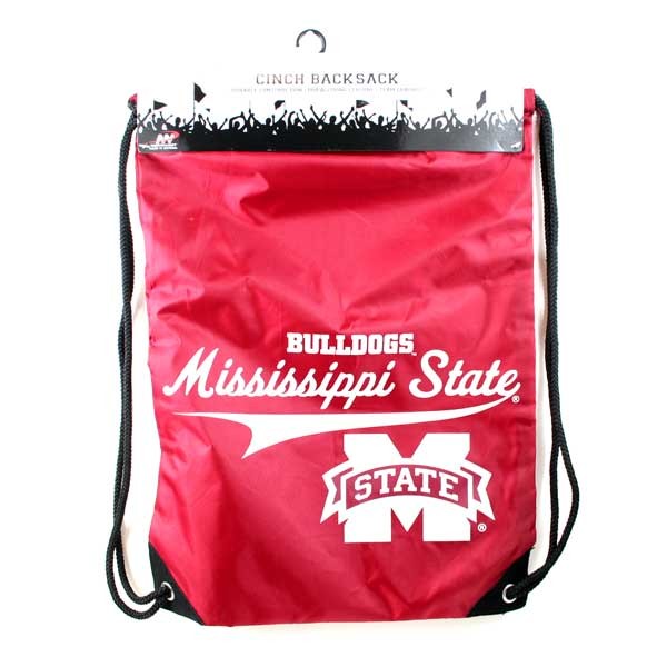 Mississippi State Bulldogs Merchandise - Team Spirit Back Sack - 2 For $10.00 - Mississippi State
