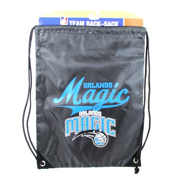Orlando Magic Merchandise - Team Spirit Back Sack - 2 For $10.00 - Orlando Magic