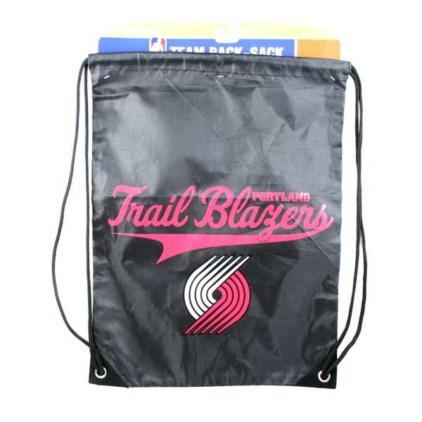 Portland Trailblazers Merchandise - Team Spirit Back Sacks - 12 For $48.00 - Portland Trailblazers