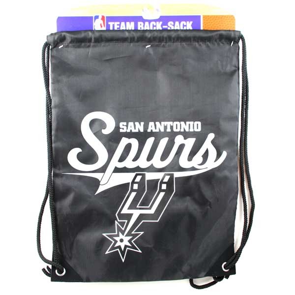 San Antonio Spurs Merchandise - Team Spirit Back Sacks - 2 For $10.00 - San Antonio Spurs