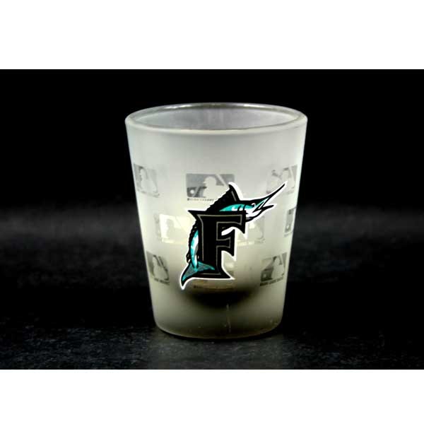 Florida Marlins - Blowout - Frosted Shotglasses - 12 For $12.00 - Wholesale Miami Marlins Products - Marlins Merchandise