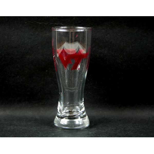 Virginia Tech Products - Clear Pilsner Style Shotglasses - 12 For $30.00 - Virginia Tech