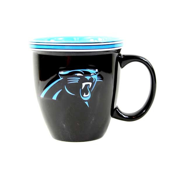 Carolina Panthers Mugs - 15OZ Ceramic Bistro Style - 2 For $10.00 - Wholesale Carolina Panthers Products - Carolina Football