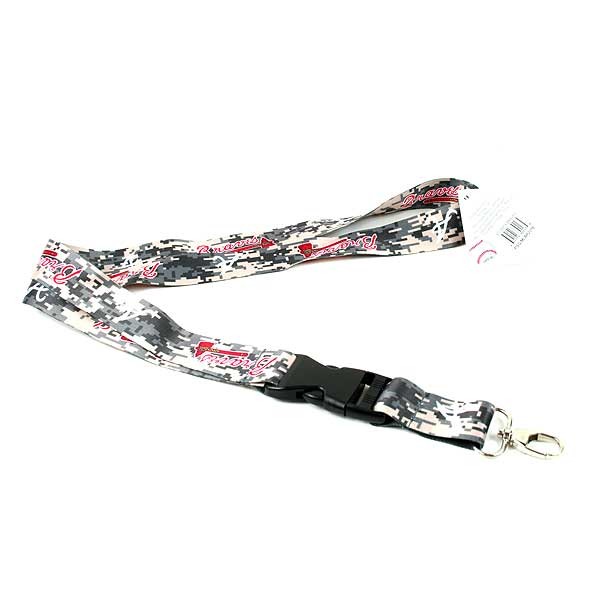 Atlanta Braves Wholesale - Digi Camo Style Lanyards - 12 For $30.00 - Wholesale Atlanta Braves Product - Braves Merchandise