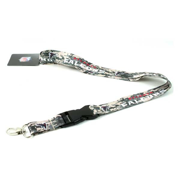 Atlanta Falcons Lanyards - Digi Camo Style - 12 For $30.00 - Wholesale Atlanta Falcons Products - Wholesale Football Gear 2