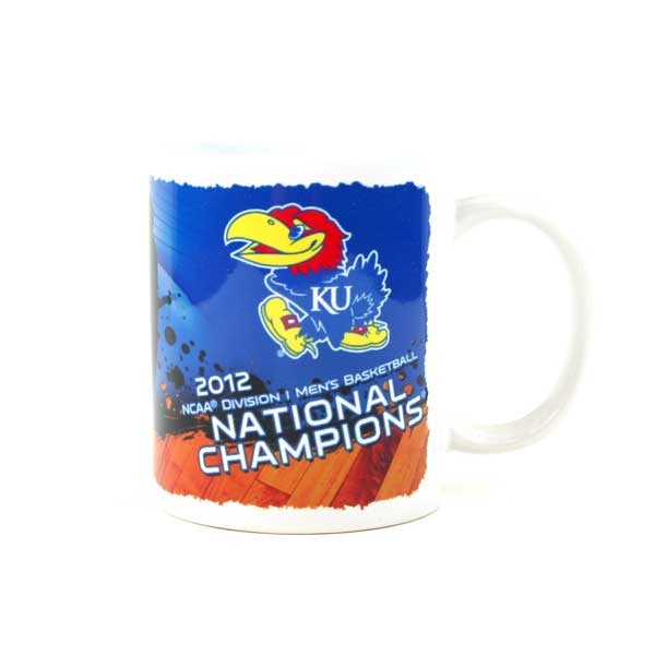 Kansas Jayhawks Mugs - 2012 National Champ Throwback Mugs - 12 For $24.00 - Kansas Jayhawks