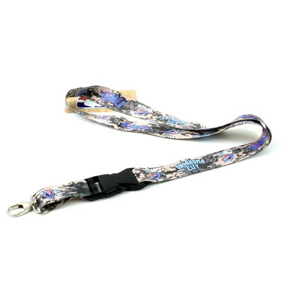 Oklahoma City Thunder Lanyards - Digi Camo Style - 12 For $30.00 - Oklahoma City Thunder