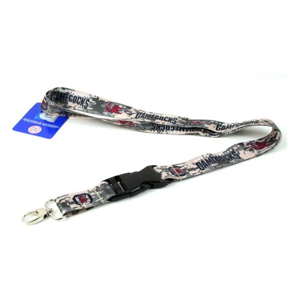 South Carolina Lanyards - Digi Camo Style - 12 For $30.00 - South Carolina Gamecocks
