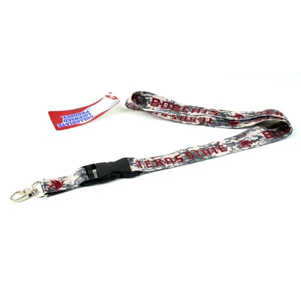 Texas State Bobcats Merchandise - Digi Camo Style Lanyard - 12 For $12.00 - Other Teams