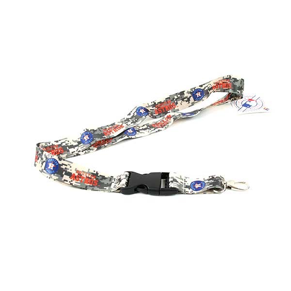 Wholesale Team Lanyards - Houston Astros Lanyard - Digi Camo Style - 12 For $30.00 - Wholesale Houston Astros Products - Astros Merchandise 2
