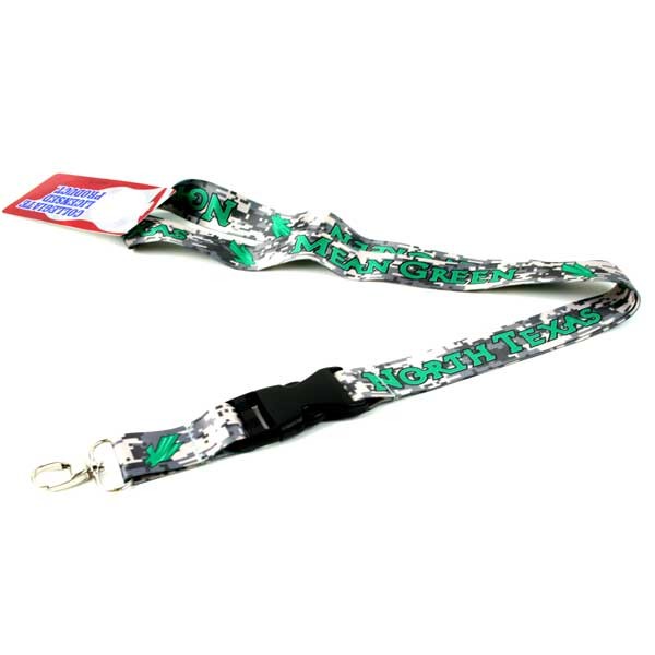 North Texas Merchandise - Mean Green - Digital Camouflage - Lanyards - 12 For $24.00 - Other Teams