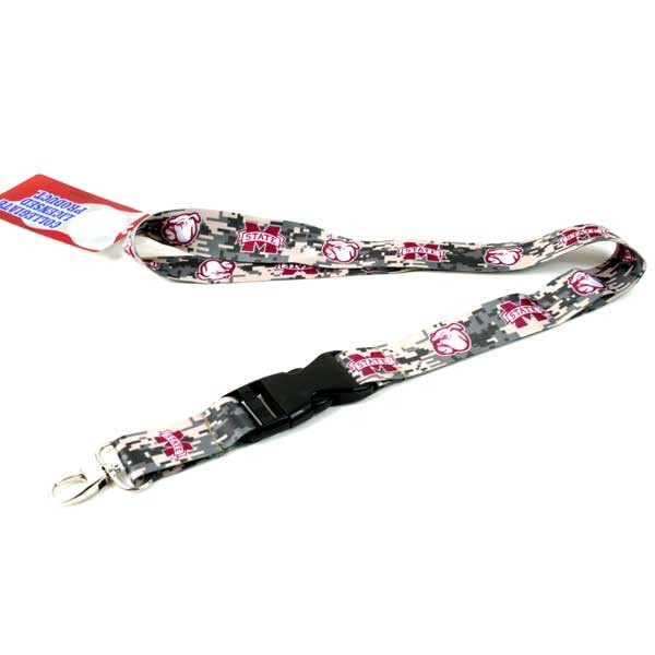 Wholesale Mississippi State Product - DigiCam - Wholesale Lanyards - 12 For $30.00 - Mississippi State