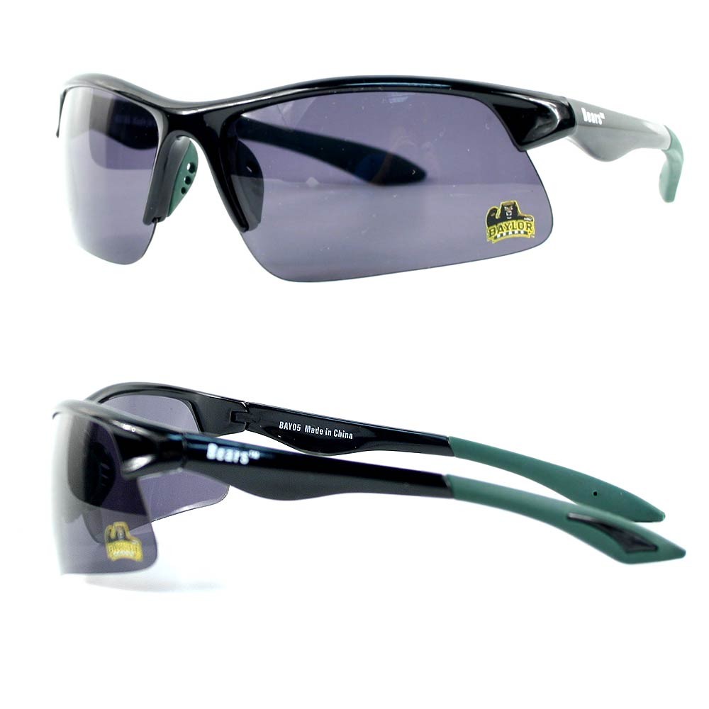 Baylor Bears - Cali Style SPORTWRAP05 Sunglasses - 12 Pair For $66.00 - Baylor Bears